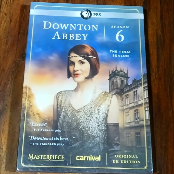 DOWNTON ABBEY Final Season 6 Box Set on DVD - Picture 1 of 2